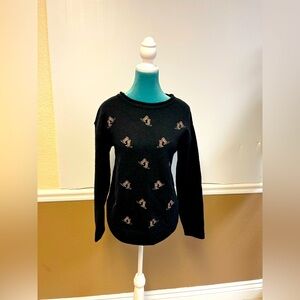 Ariat Women’s All Boots Sweatshirt Size XS Embroidered Western-Inspired Pullover